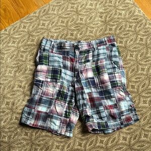 Plaid Men's Shorts - Multicolor